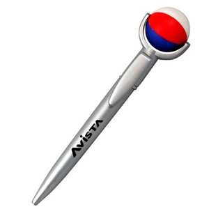Beach Ball Squeeze Top Pen