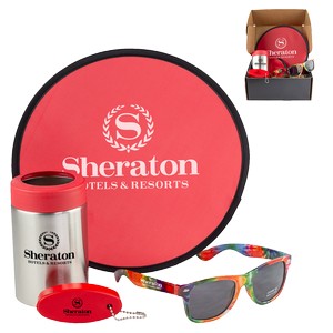Beach Day Kit with Can Holder