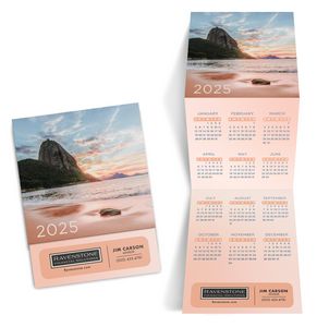 Beach Trifold Calendar