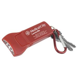 "Beamer" 4 LED Key holder Key light w/Carabiners Clip (Overseas)