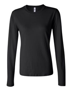 Bella + CanvasÂ® Women's Jersey Long Sleeve Tee