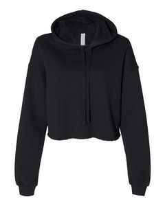 Bella+CanvasÂ® Women's Cropped Fleece Hoodie