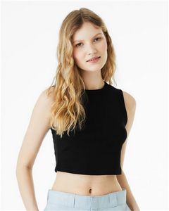 Bella+CanvasÂ® Women's Micro Rib Muscle Crop Tank