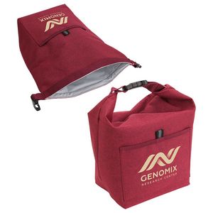 Bellevue Heathered Polyester Insulated Lunch Tote