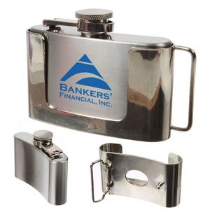 Belt Buckle Flask