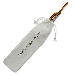 Bent Stainless Steel Straws: Individually sold in Gold or Copper