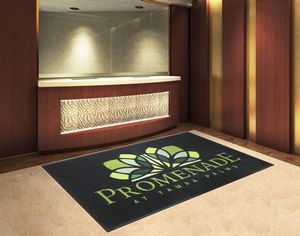 Berber Impressions HD Indoor/Outdoor Logo Floor Mat 2'x3'
