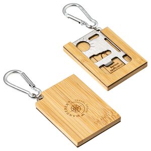 Best Buddy ToolsÂ® Bamboo Multi-Tool with Carabiner