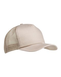 Big Accessories Twill Trucker Cap