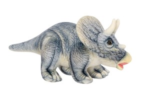 Big Eye Gray Triceratops