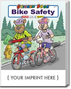 Bike Safety Sticker Book