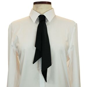 Black Beckett Tone-on-Tone Ladies Ascot