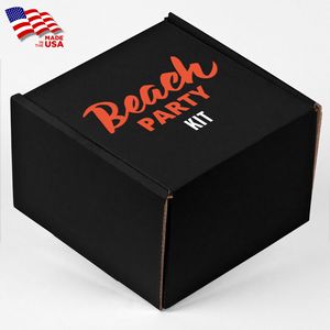 Black Corrugated Small Box