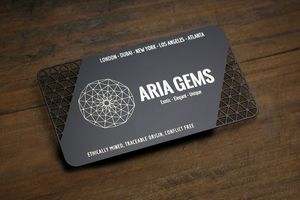 Black Quick Metal Cards