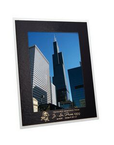Black on White Photo Frame (5"x7")