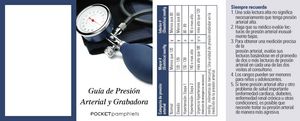Blood Pressure Guide & Recorder-Spanish Version Pocket Pamphlet