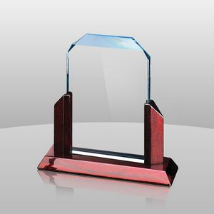 Blue Achievement Award (9"x9"x3")