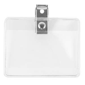 "Blue Ash H" Clear Badge Holder (3"x 4" Insert)