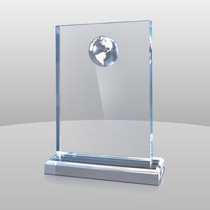 Blue Globe Award (9"x7"x2")