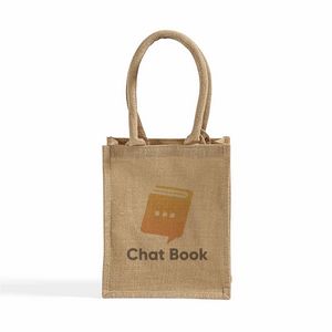 Book Jute Burlap Bag