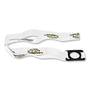 Bottle Holder Lanyard w/ Rubber Attachment