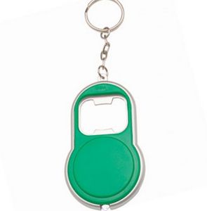 Bottle Opener Key Chain With LED Light