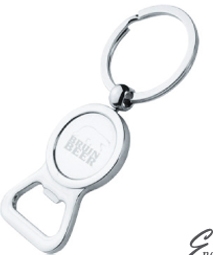 Bottle Opener Metal Key Chain