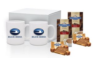 Boxed Mugs with Cocoa & Chocolate