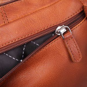 Brea Canyon Leather Cross Body Bag