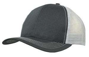 Breathable Poly Twill w/Mesh Back Cap