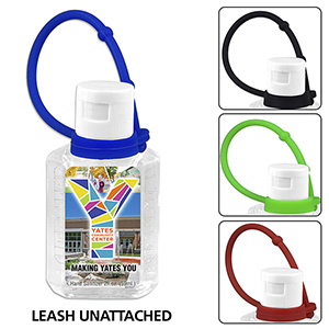 "Breeze" 0.5 oz Compact Hand Sanitizer Antibacterial Gel in Flip-Top Squeeze Bottle