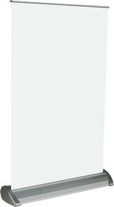 Breeze 2 Tabletop Banner Stand with Vinyl Graphic