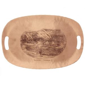 Breezewood Luncheon Handle Tray