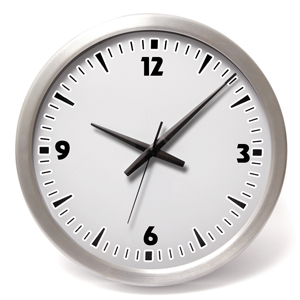 "Bridge" 14" Brushed Metal Wall Clock