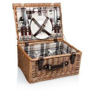 Bristol Picnic Basket w/Service for 2