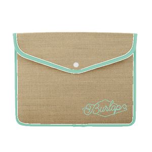 Burlap Snapfolio For 15" Macbook AirÂ®/Macbook ProÂ®