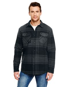 Burnside Adult Quilted Flannel Jacket
