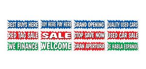 Burst Banner (3'x10')