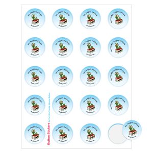 Button Stickers | Circle | 1 1/2" dia.