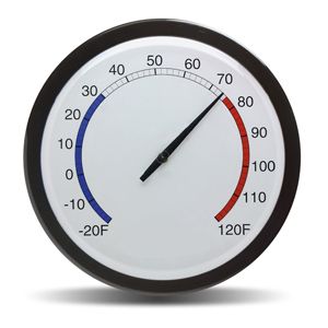 "CALIENTE" 14" Wall Thermometer