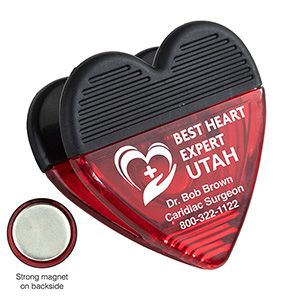 "CORAZON" Heart Shaped Accessory & Memo Clip