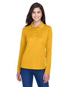 CORE 365 Ladies' Pinnacle Performance Long-Sleeve Piqué Polo