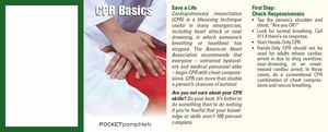 CPR Basics Pocket Pamphlet