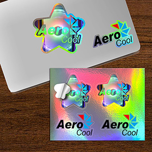 "CUSTOMCUTâ„¢" 6" x 8" Full Color Custom Shape Removable Vinyl Sticker Sheets