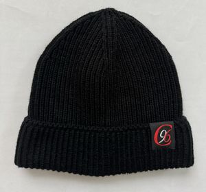 Cable Knitted Beanie with Flip-Up Cuff (Single Layer) includes Woven Label