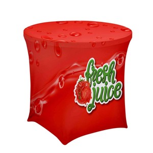 Caf?-Height UltraFit Round Table Throw
