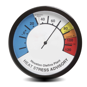 "Caldo" 12" Wall Thermometer