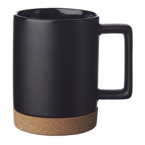 Caldwell 15 oz. Cork Base Ceramic Mugs