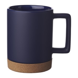 Caldwell 15 oz. Cork Base Ceramic Mugs
