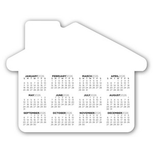 Calendar House Magnet